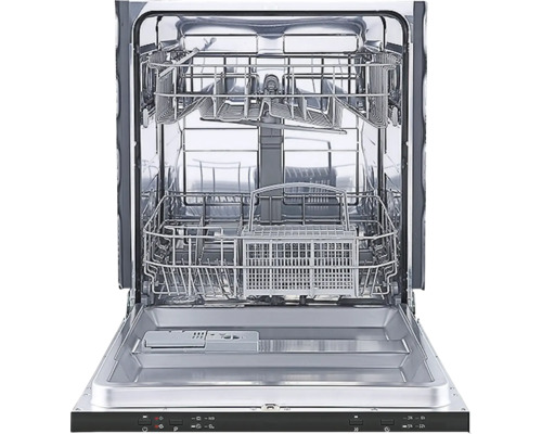 Otvorená umývačka riadu s košmi na riad