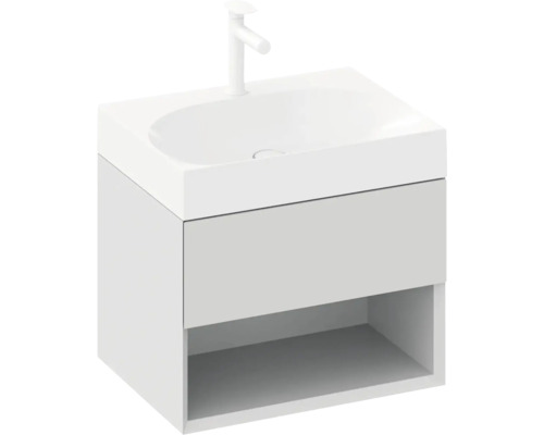 Umývadlo so skrinkou a batériou