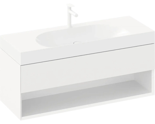 Skrinka pod umývadlo so zásuvkou a odkladacou plochou