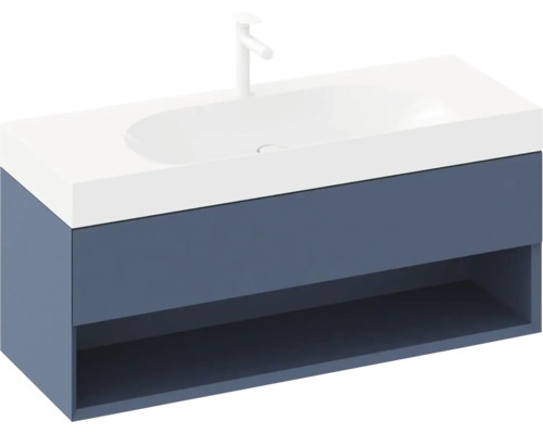 Kombinácia umývadla s umývadlovou skrinkou