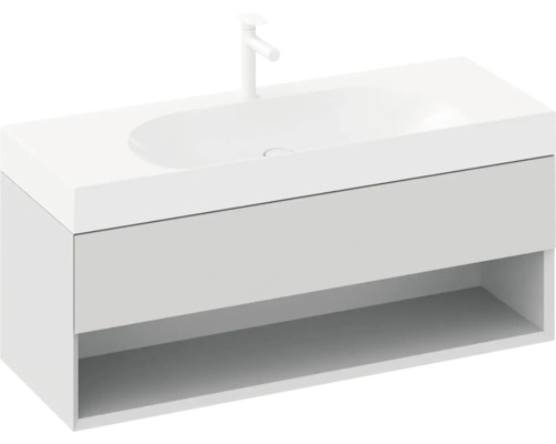 Skrinka pod umývadlo so zásuvkou a odkladacou plochou