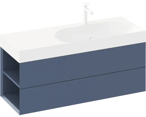 Umývadlo so skrinkou a dvoma zásuvkami