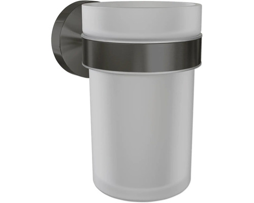 Pohár na zubnú kefku REIKA SAKU gun metal