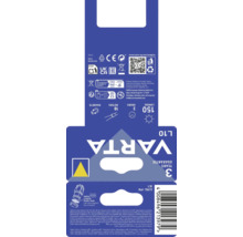 Balenie batérie Varta Longlife Power 3xAA. Zobrazený symbol batérie. Záruka tri roky.