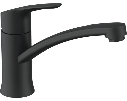 Čierna umývadlová batéria