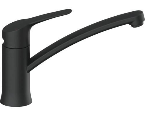 Čierna kuchynská batéria