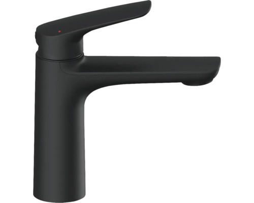 Čierna umývadlová batéria