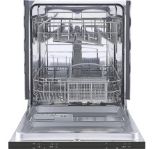 Otvorená umývačka riadu s horným a dolným košom