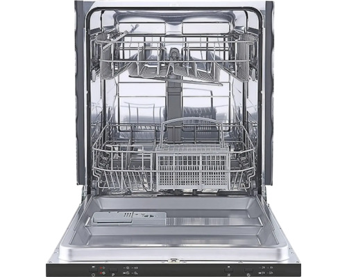 Otvorená umývačka riadu s horným a dolným košom