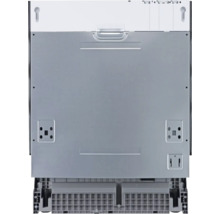 Zadný pohľad na umývačku riadu na ilustráciu inštalácie a pripojenia.