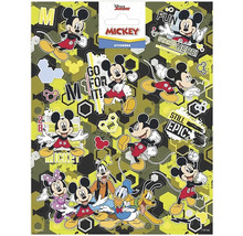 Hárok nálepiek Mickey Mouse s rôznymi motívmi