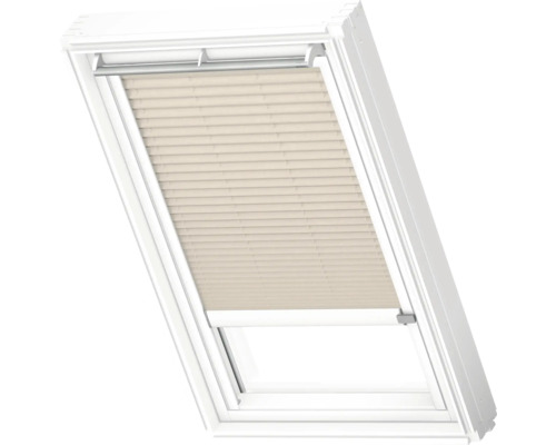 Strešné okno s plisovanou roletou na zatemnenie