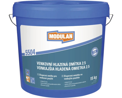 Vedro s vonkajšou omietkou, zrnitosť 2.5, 15 kg