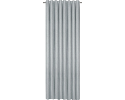 Zatemňovací záves Kingston sivý 135x280cm Záclona z látky so závesným systémom s riasiacou páskou