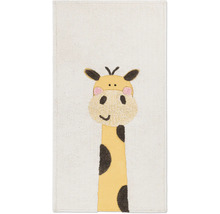 Kúpeľňový koberec s motívom žirafy pre deti