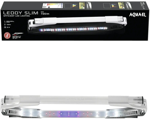 Akvarijné svietidlo Aquael Leddy Slim s výkonom 10 W