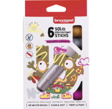 Balenie šiestich metalických farieb Bruynzeel Holland Poster Paint Sticks