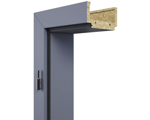 Drevený dverný rám s oceľovou zárubňou