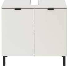 Skrinka pod umývadlo s dvomi dvierkami a madlami