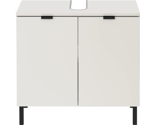 Skrinka pod umývadlo s dvomi dvierkami a madlami