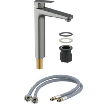 Umývadlová batéria s montážnym príslušenstvom a flexibilnými pripojovacími hadicami