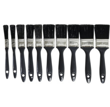 Sada desiatich štetcov rôznych veľkostí