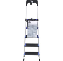 Domáci rebrík so štyrmi schodíkmi