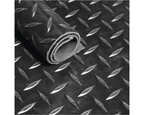 Gumový behúň šírka 200 cm (metráž) Rolka gumenej rohože s dizajnom slzičkového plechu