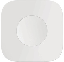 Štvorcové tlačidlo s okrúhlym gombíkom