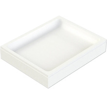 Prázdna obdĺžniková odkladacia miska