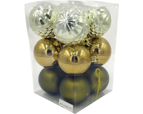 Balenie vianočných gúľ v rôznych prevedeniach