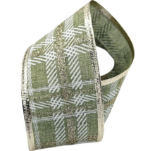 Ozdobná stuha s károvaným vzorom na ručné práce