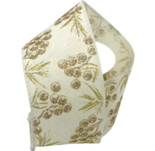 Dekoratívna stuha s motívom bobúľ