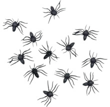 Dekoratívne pavúky na Halloween