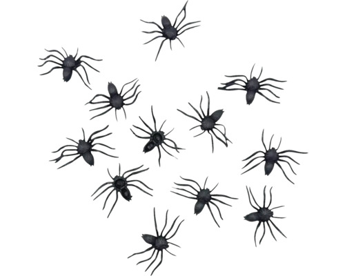 Dekoratívne pavúky na Halloween