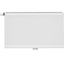 Biely radiátor s termostatickým ventilom