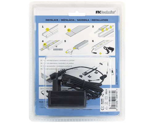 Sada LED žiaroviek v balení s návodom na inštaláciu