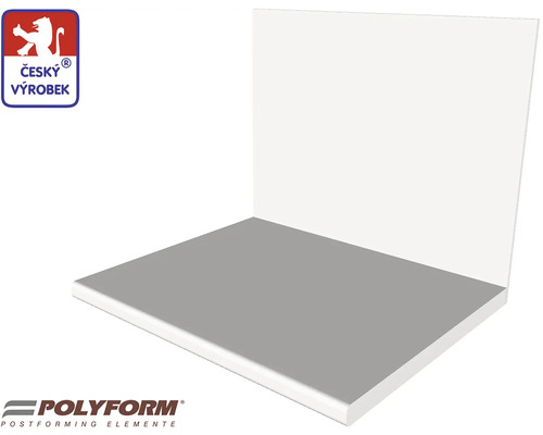 Polyform postformingový prvok