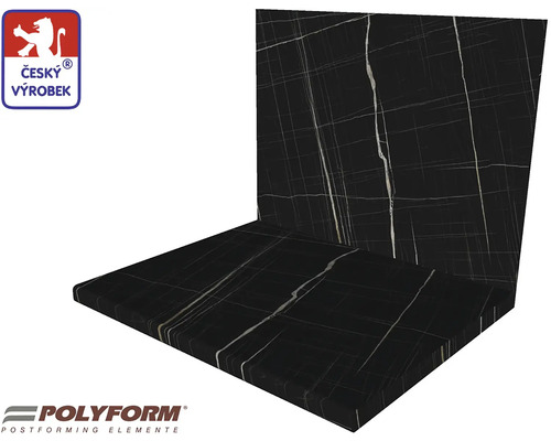 Kuchynská pracovná doska so zvislou zadnou stenou