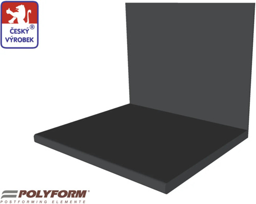Polyform postformingový prvok