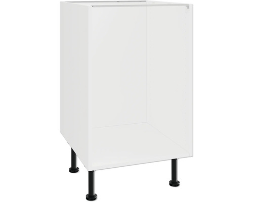 Kuchynská spodná skrinka s čiernymi nohami