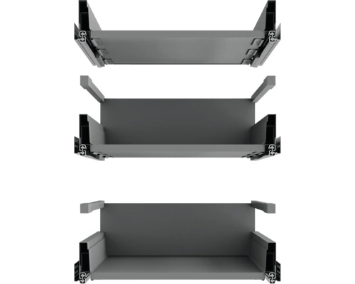 Tri pohľady na kovový zásuvkový prvok