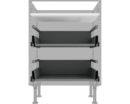 Skrinka s dvoma úložnými zásuvkami