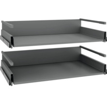 Dva zásuvkové výsuvy pre kuchynskú skrinku