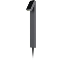Solárne LED cestné svetlo so zemným hrotom