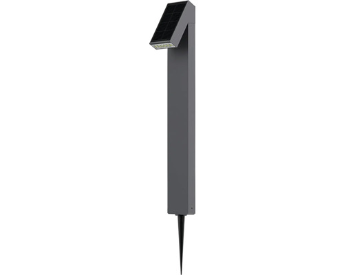 Solárne LED cestné svetlo so zemným hrotom