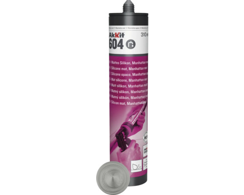 Akkit 604 sanitárna silikónová kartuša Manhattan matný, 310 ml