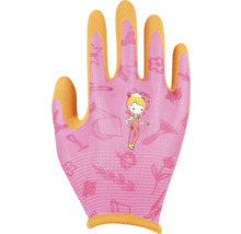 Záhradná rukavica pre deti s motívmi a povrchovou úpravou