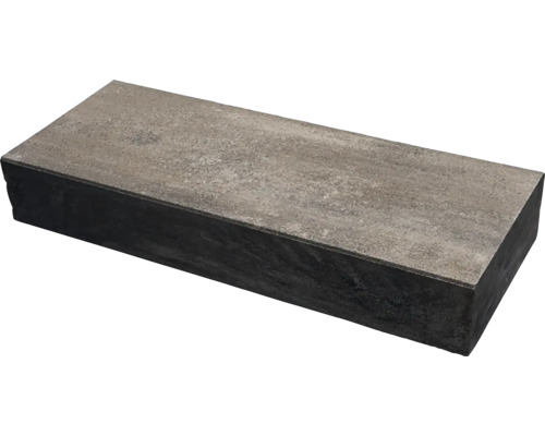 Betónový schod 100x35x15 cm sivo-hnedo-grafitová Dlažobný kameň