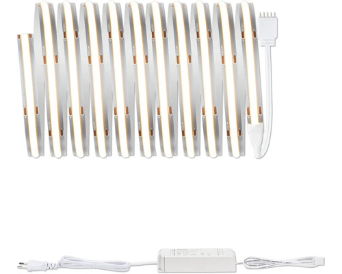 LED pásik s pripojovacím káblom a transformátorom